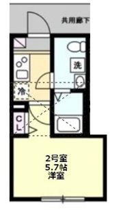 ベルフォレスタの間取り画像