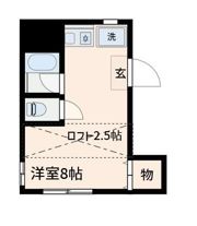 チェックメイト三鷹台の間取り画像