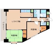 クオーレ白鳥の間取り画像