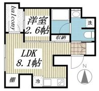パークルール神田司町ロンドの間取り画像