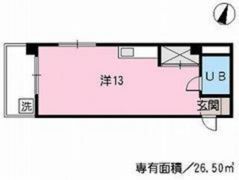サンライズ西霞の間取り画像