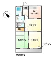 ハイツシュンの間取り画像