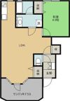 サンパティークの間取り画像