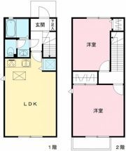 クアトロ千歳台の間取り画像