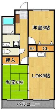 ルネッサンス宮ノ尾Iの間取り画像