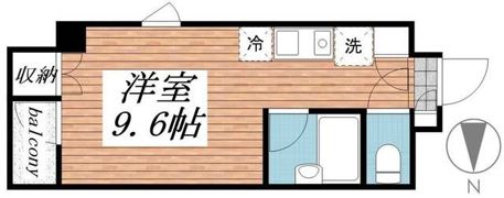 ローレル三ツ輪の間取り画像