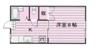 パールハイツ Bの間取り画像