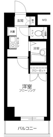 メインステージ荻窪の間取り画像