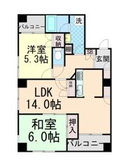 クレフ本山の間取り画像