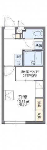 レオパレスHIRO大城の間取り画像