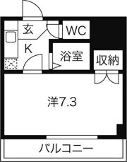 セントラルハイツ滝川の間取り画像