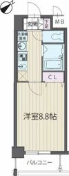 パルティール覚王山の間取り画像