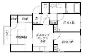 フレグランス枝松の間取り画像
