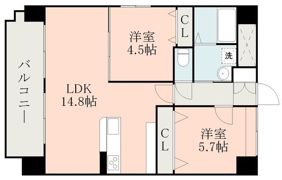 エルフィナ八王寺 B棟の間取り画像