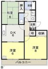 クレセント中仙道の間取り画像