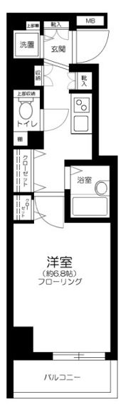 CYNTHIA FOUR-D MEGUROOHASHIの間取り画像