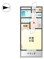 シティーハイツの間取り画像