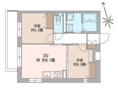 長手門テラスの間取り画像