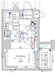 アンベリール西川口弐番館の間取り画像