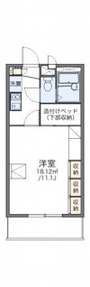 レオパレス湘南Aの間取り画像