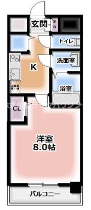 プレサンスNEO大和田STATIONベゼルの間取り画像