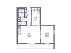 レオパレスIZUMI Ⅰの間取り画像