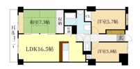 ラクト山科メゾンイーストCの間取り画像