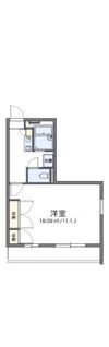 レオパレスサンヒルズの間取り画像