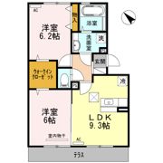 クレアトゥールの間取り画像