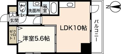CREA HIROMIの間取り画像