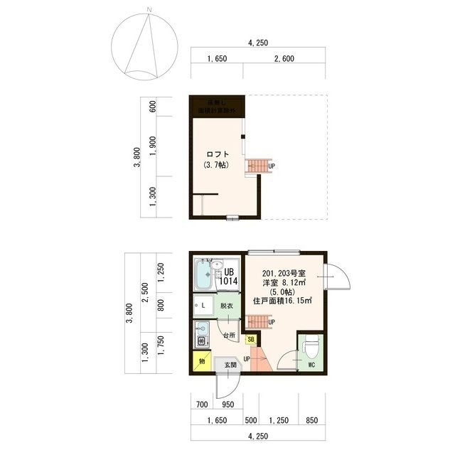 間取図