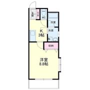 フォーレ三和Ⅱの間取り画像