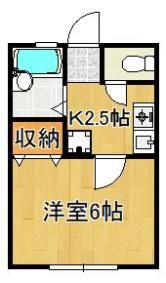 MOON朝日ヶ丘 A棟の間取り画像