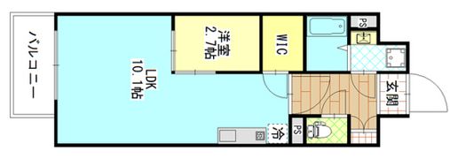 アルティザ東島田の間取り画像