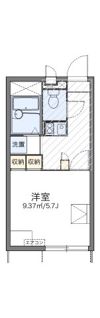 レオパレス清瀧Bの間取り画像