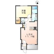 ブルーテラスⅡの間取り画像