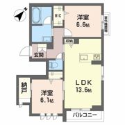 シャーメゾンアグストの間取り画像