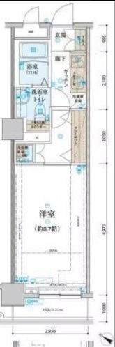 リヴシティ関内の間取り画像