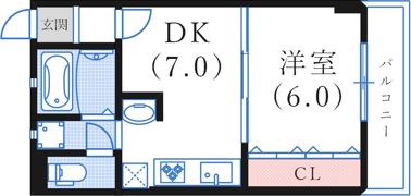 大森マンションの間取り画像