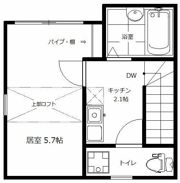 Ange桜上水の間取り画像