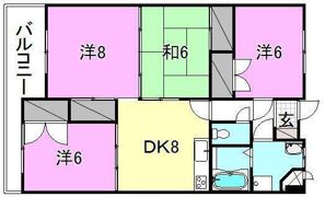 ビッグウエストの間取り画像