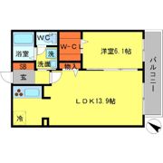 グレイス辻本弐番館の間取り画像