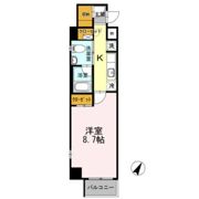 カスタリア神保町の間取り画像