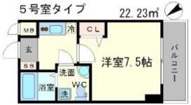 メインステージ西天満T’sSQUAREの間取り画像