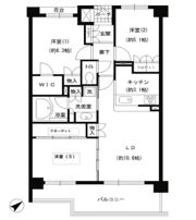 エスティメゾン巣鴨の間取り画像