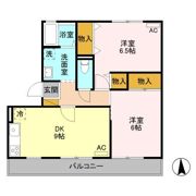 ルビナス Ⅲの間取り画像