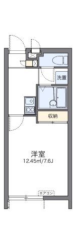 レオパレスなーぐすくGUWAの間取り画像
