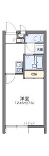レオパレスなーぐすくGUWAの間取り画像