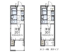 レオネクストNYTの間取り画像