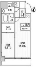 La Douceur天満の間取り画像